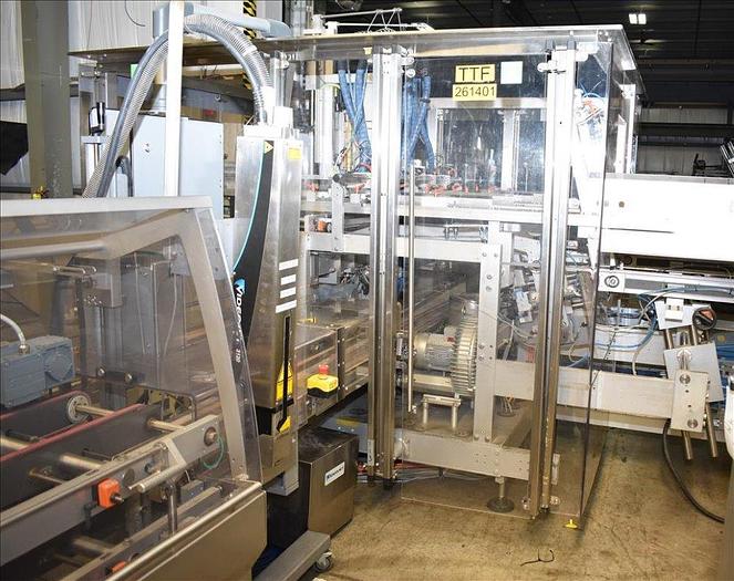 Used Bosch TTF, TTC, TTL Triseal Carton Forming,Robotic Loading and Top Closing