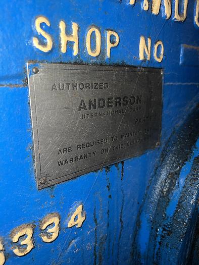 Used Anderson 100TPD OIL PRESS