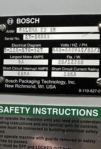 Used BOSCH 2 HEAD PICK AND PLACE