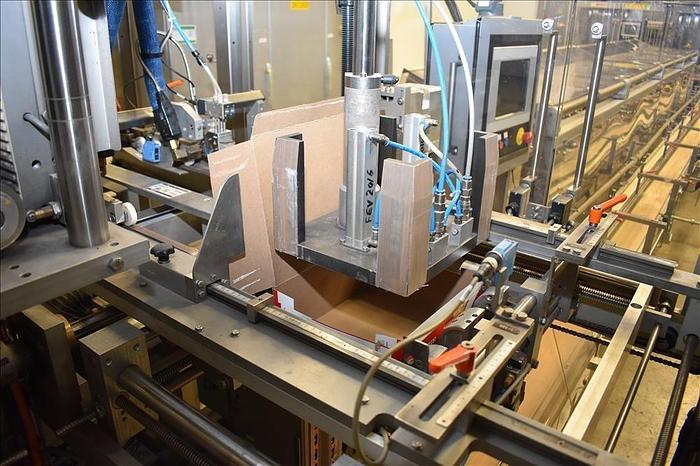Used Bosch TTF, TTC, TTL Triseal Carton Forming,Robotic Loading and Top Closing
