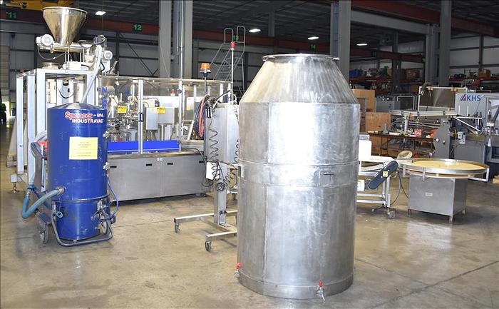 Used PSG Lee Stand UP pre-made pouch packager, model RP-84T/Z-36