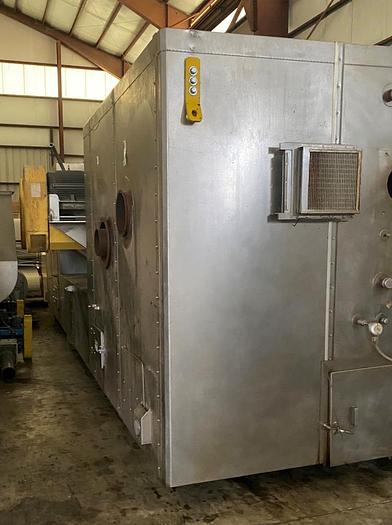 Used Aeroglide Model FBU24-25-RGX-IDFB Toasting and Puffing Baking Oven