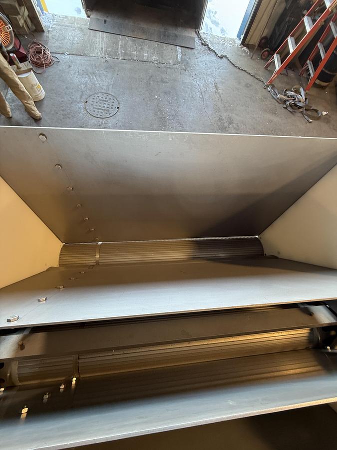 Used BAKER PERKINS 48 INCH WIDE 4 ROLL EXTRUDER