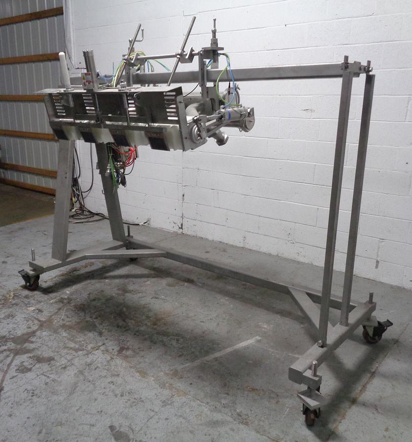 Used Reiser Multi-Lane Hinged Pneumatic Guillotine Cutoff