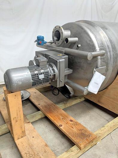 Used A&B Process Systems 500 Gallon Jacketed Tank