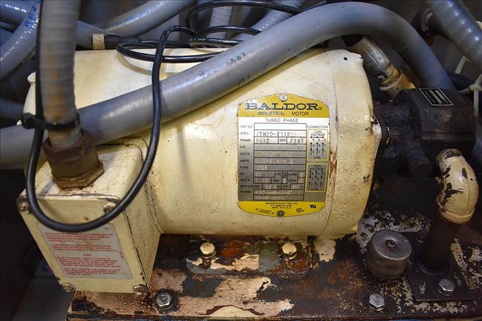 Used PSG Lee Stand UP pre-made pouch packager, model RP-84T/Z-36