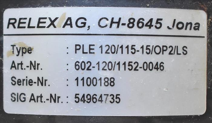 Used Bosch-Sigpack High-Speed Horizontal Flow Wrapper, Model HCS and FGM