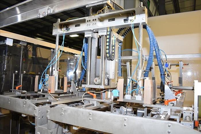 Used Bosch TTF, TTC, TTL Triseal Carton Forming,Robotic Loading and Top Closing