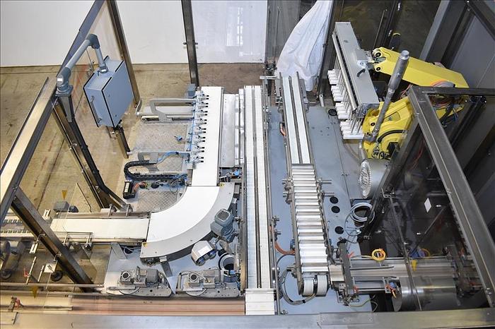 Used Bosch TTF, TTC, TTL Triseal Carton Forming,Robotic Loading and Top Closing