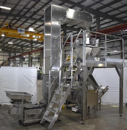 Used Apai bagger with 10 head scale