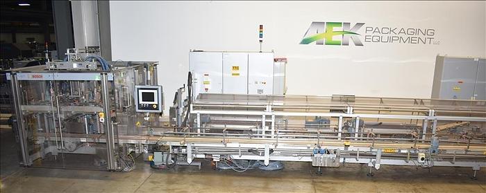 Used Bosch TTF, TTC, TTL Triseal Carton Forming,Robotic Loading and Top Closing