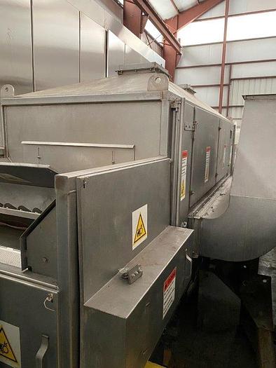 Used Aeroglide Model FBU24-25-RGX-IDFB Toasting and Puffing Baking Oven