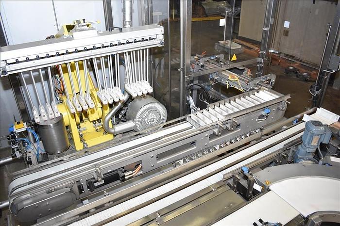 Used Bosch TTF, TTC, TTL Triseal Carton Forming,Robotic Loading and Top Closing