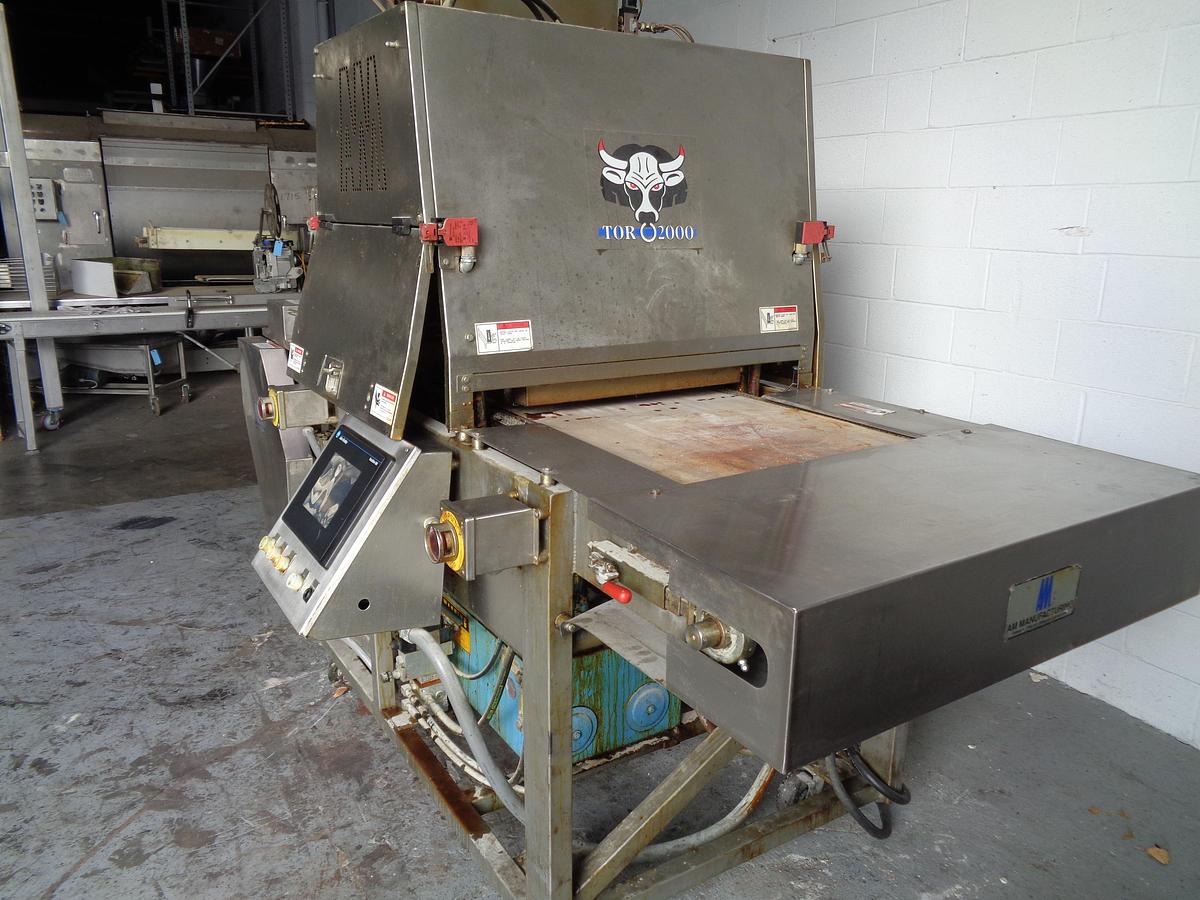 Used AM Mfg 24″ Hot Press, Model: Apache 24