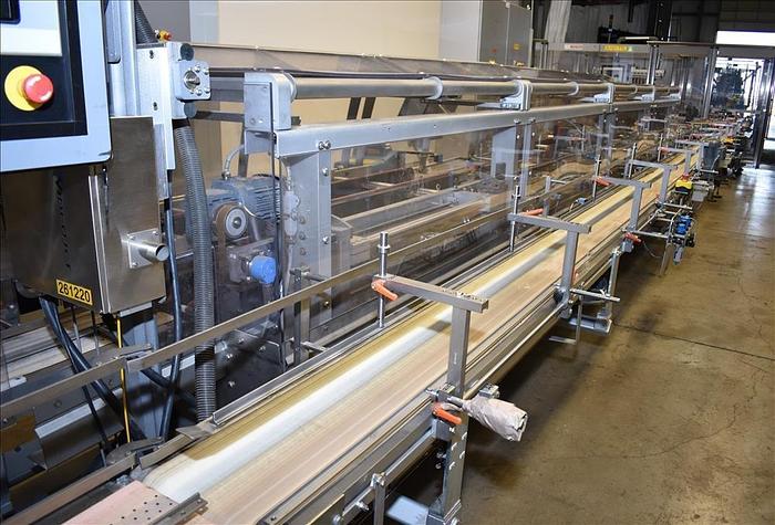 Used Bosch TTF, TTC, TTL Triseal Carton Forming,Robotic Loading and Top Closing