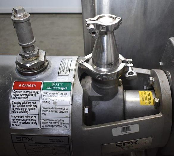 Used  SPX Waukesha Cherry Burrell Votator Scraped Surface Heat Exchanger