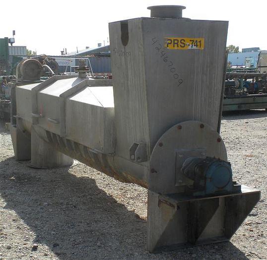 Used Continental dewatering conveyor