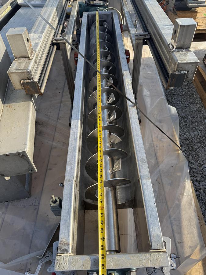 Used SCREW AND PADDLE CONTINOUS MIXER