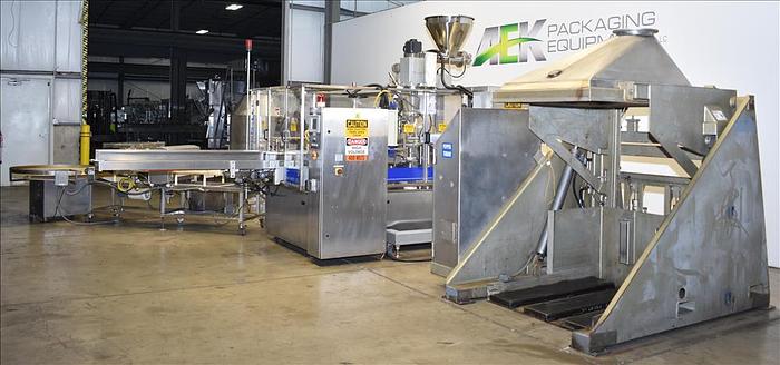 Used PSG Lee Stand UP pre-made pouch packager, model RP-84T/Z-36