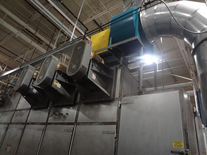 Used Aeroglide Model C 3 84-38 RGC 3 pass Dryer