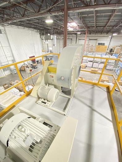 Used Carman Industries Model FBP-422, Vibrating Fluid Bed Dryer and Cooler