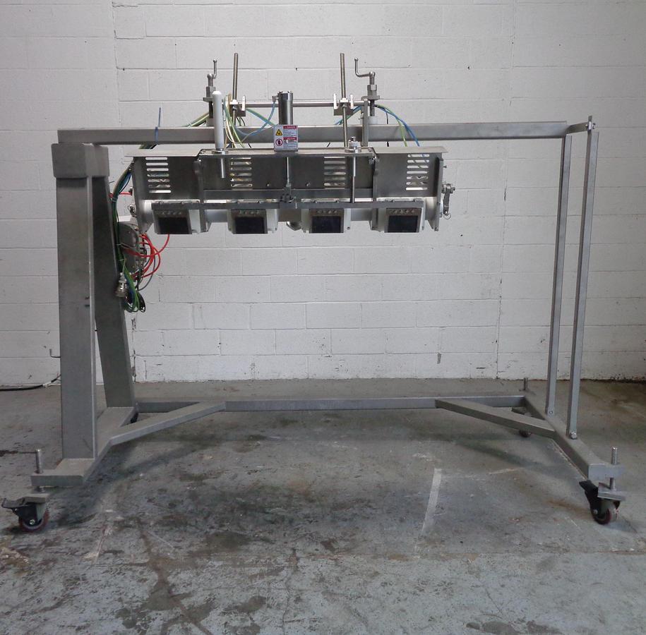 Used Reiser Multi-Lane Hinged Pneumatic Guillotine Cutoff