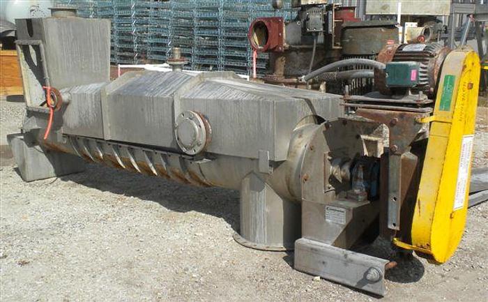 Used Continental dewatering conveyor