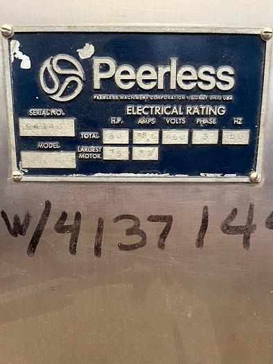 Used Peerless SD9 Twin Tilt