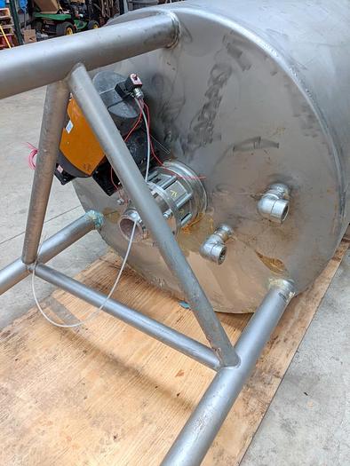 Used A&B Process Systems 500 Gallon Jacketed Tank