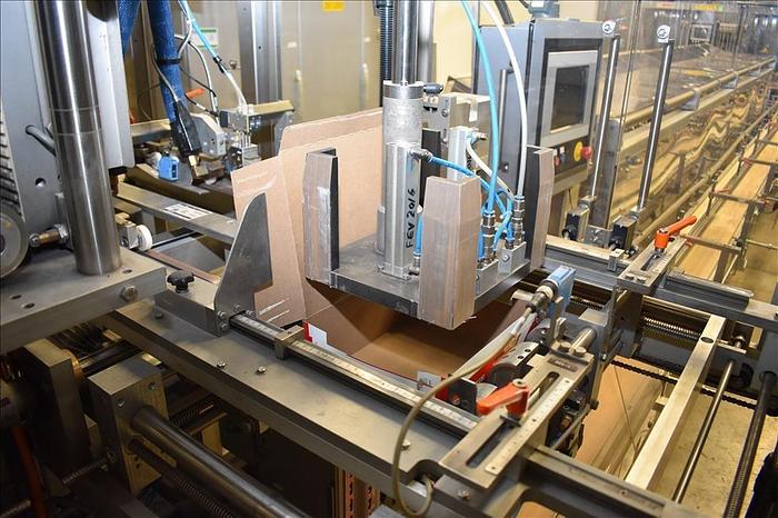 Used Bosch TTF, TTC, TTL Triseal Carton Forming,Robotic Loading and Top Closing