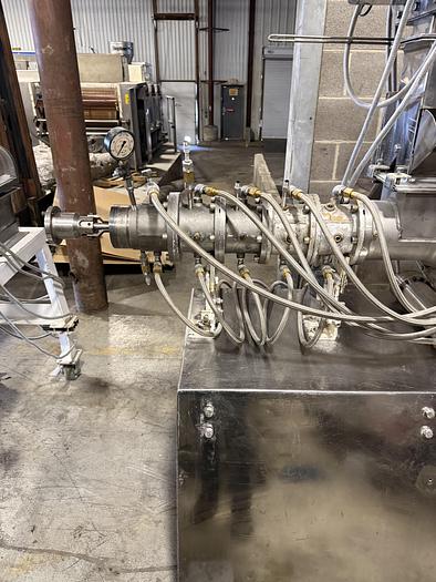 Used Extru-Tech Model E-325 Single Screw Extruder.