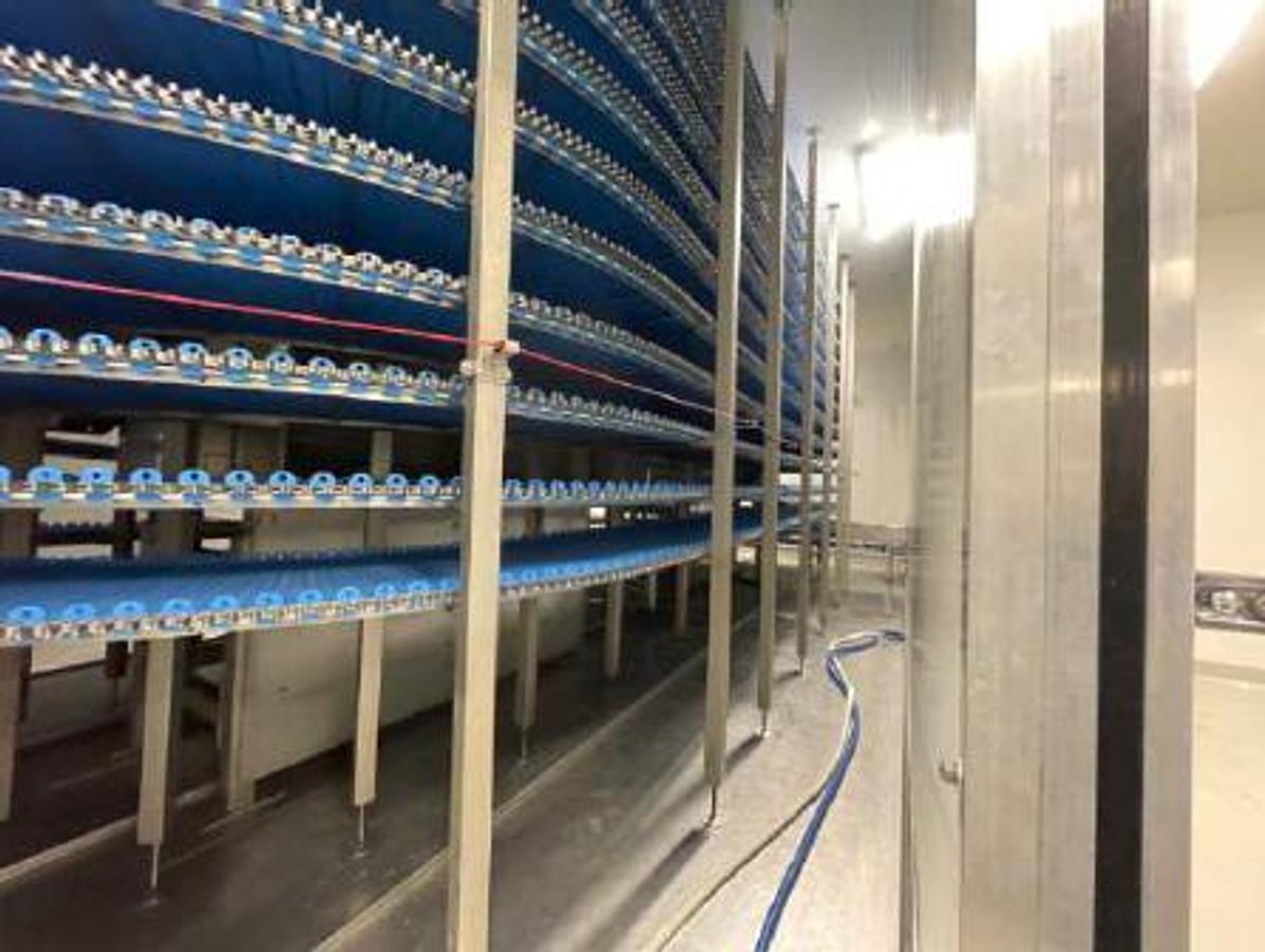 Used TECHNOPOOL NITGROGEN SPIRAL FREEZER