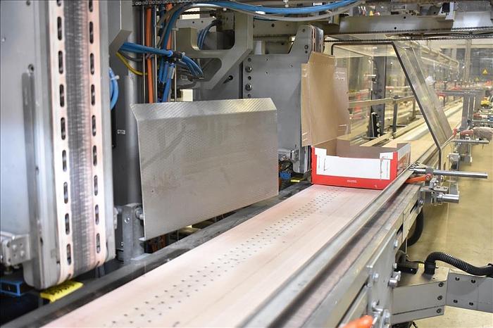 Used Bosch TTF, TTC, TTL Triseal Carton Forming,Robotic Loading and Top Closing
