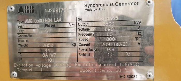 Caterpillar 3516C generator x 5 sets New