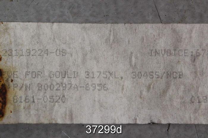 Unused Goulds 3175 XL Pump Shaft Sleeve, B00297A 6956 #37299