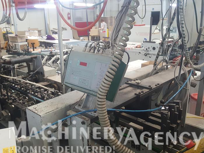 Used 1984 Bobst DOMINO 110-M Folder gluer 4+6 corners