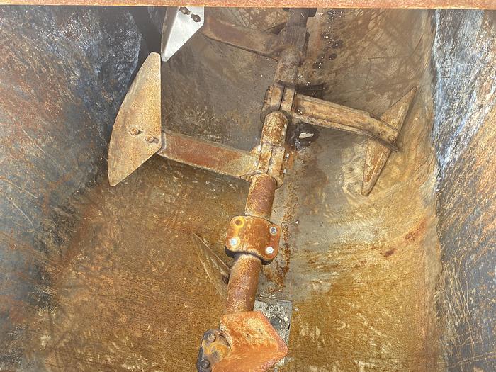 Used Used Marion Mixer approximately 100 cubic feet carbon steel Paddle Mixer