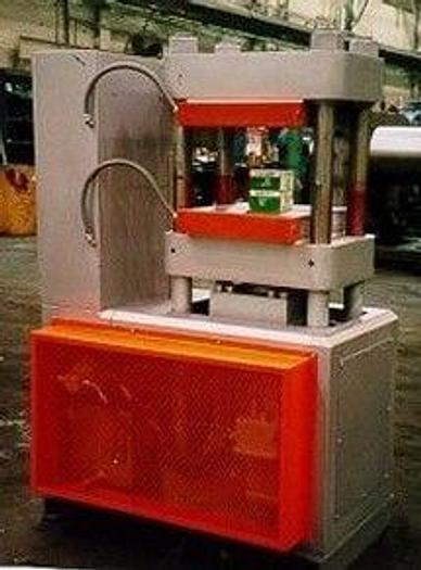 Used 100 TON 4 POST HYDRAULIC PRESS – 18 in. X 18 in. – NEW (#2006)