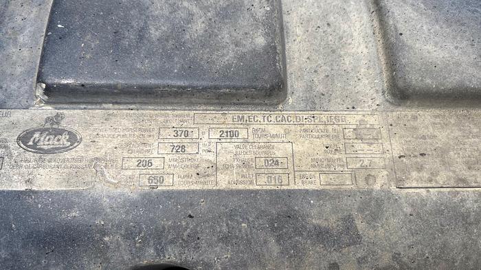 Used 2006 Mack CV713 Granite Tri-Axle Dump Truck