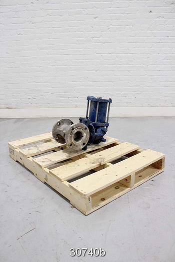 Used Neles Jamesbury B 3" Air Operated Ball Valve #30740