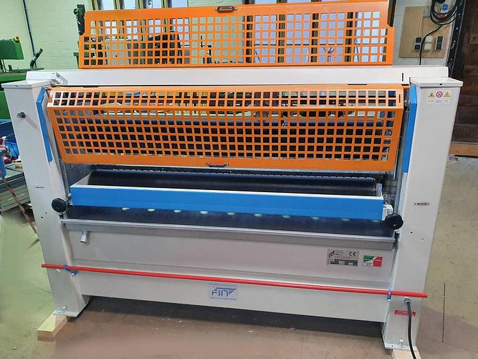 Used 2005 FIN s.r.l. Italy Glue spreader with 2 rollers Mod. SC2R-1500