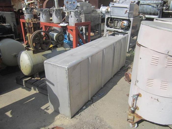Used Tank, 230 Gallon, Alum, 17" X 8' X 33", FT/FB, Cover, #Z698420