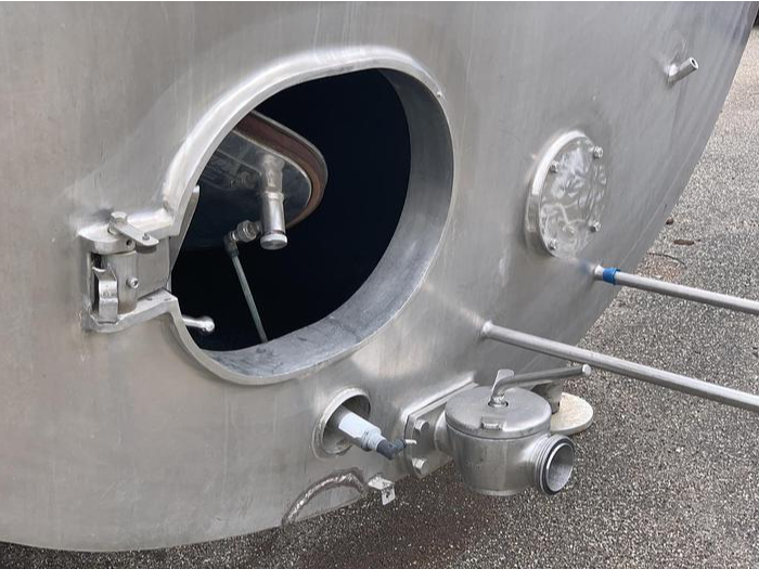 Usato Serbatoio orizzontale 19200 lt coibentato, inox