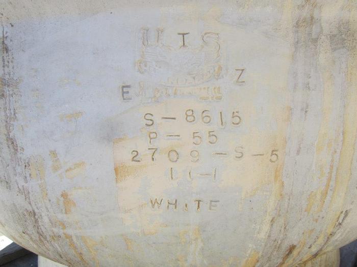 Used Filter, Vac, Ceramic, 36" Dia, Mdl P-55, White #S739810