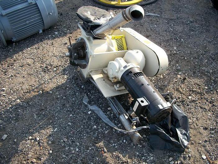 Used Used Sprout Waldron 304 stainless steel rotary airlock