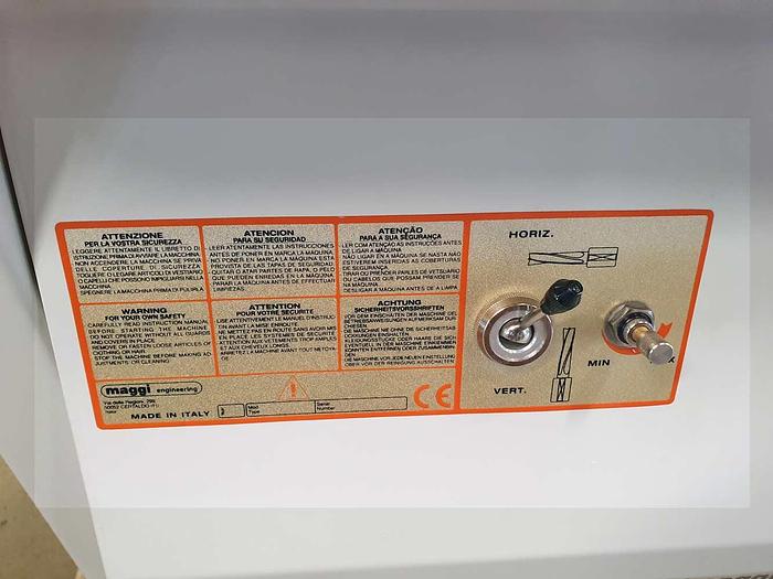 Used 1998 MAGGI Single-head Boring Machine for Horizontal and Vertical Drilling mod. BORING-SYSTEM 23 TOP