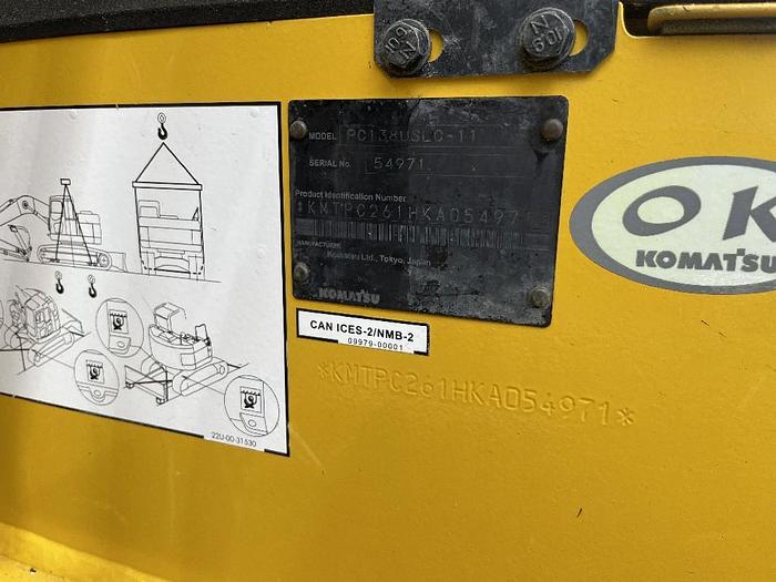 Used 2020 KOMATSU PC138USLC-11