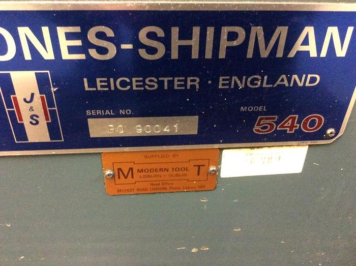 Used Jones & Shipman 540 Surface Grinder