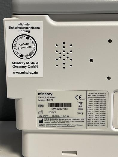 Gebraucht MINDRAY iMEC8 Patient Monitor