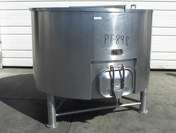Used 600 GALLON MASH TUN TANK